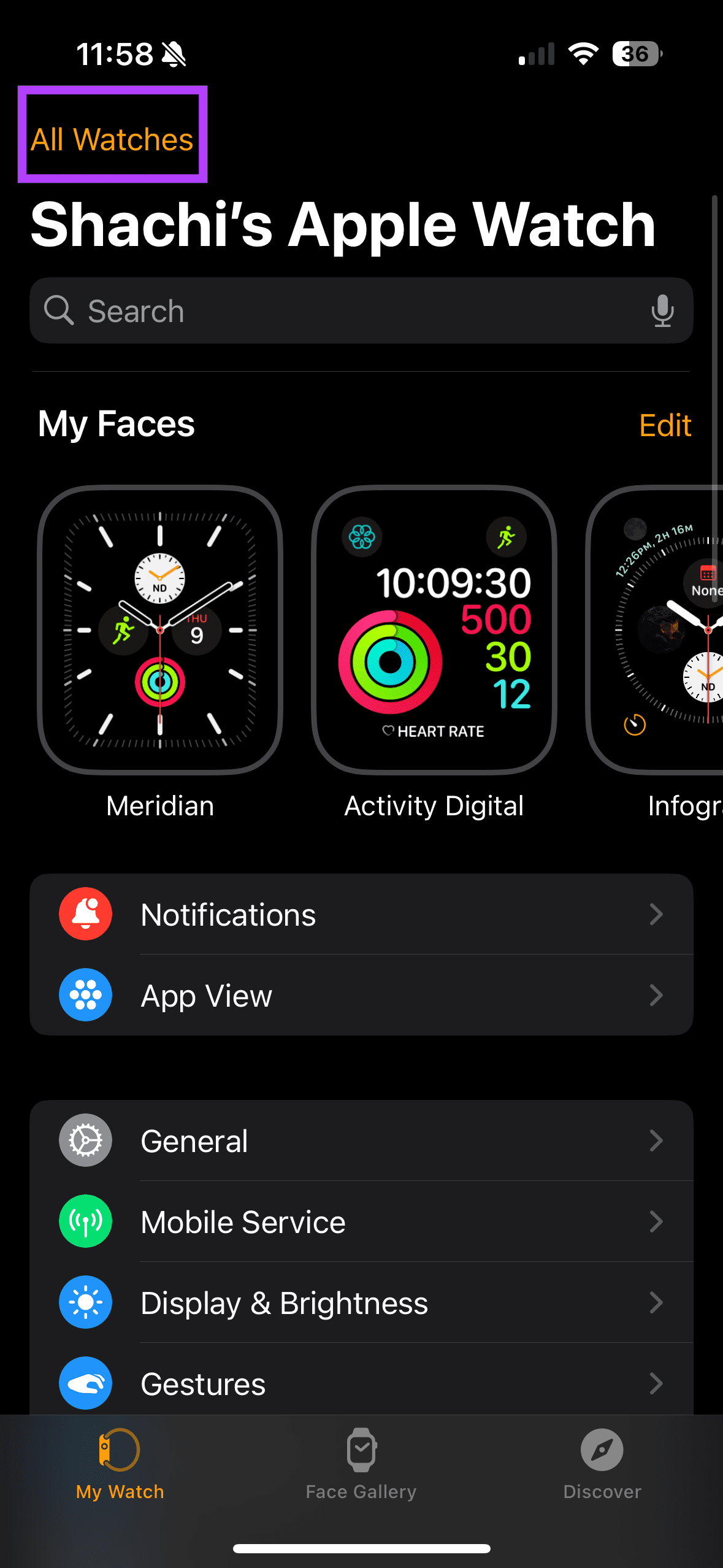 Tap All Watches