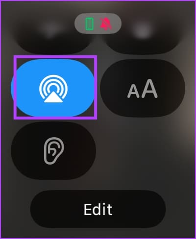Tap on AirPlay