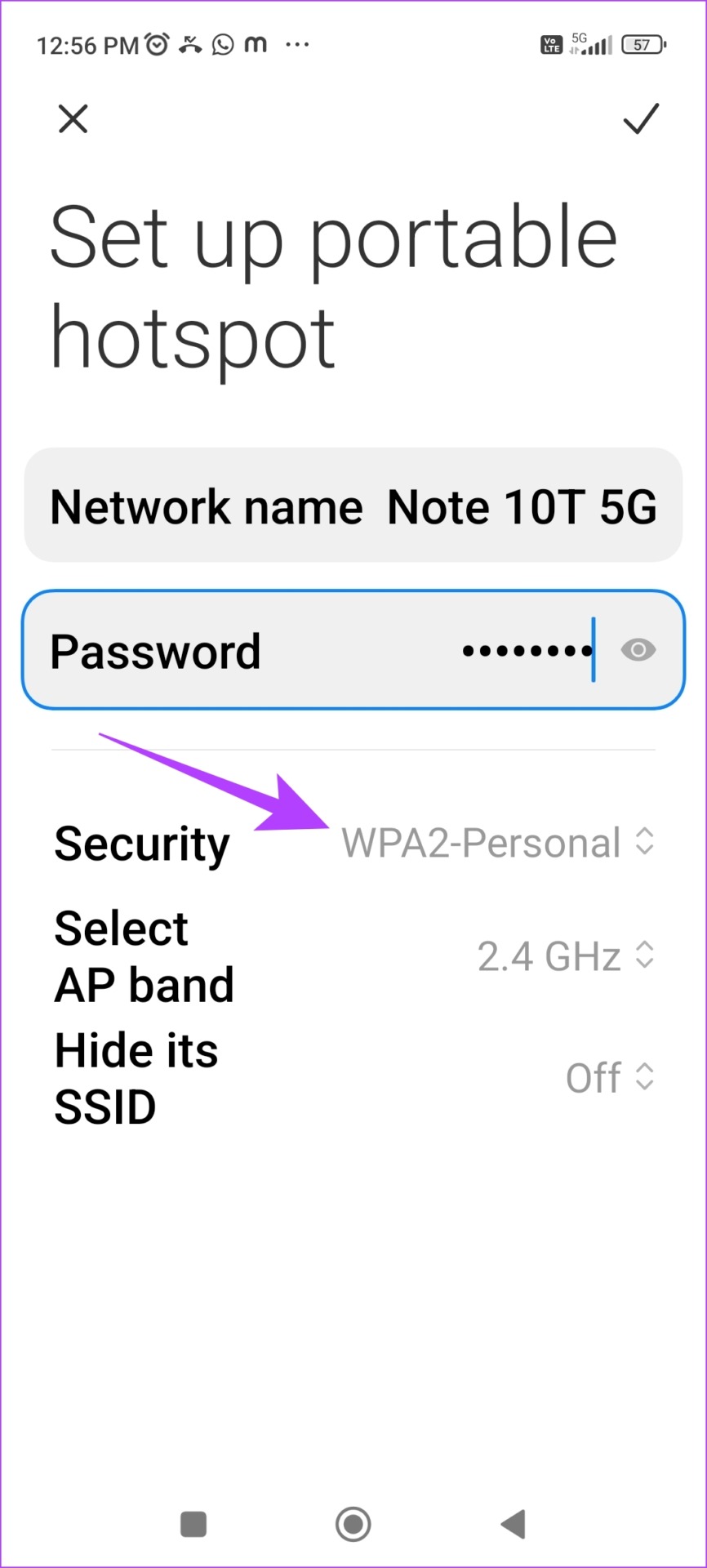 How to Change Hotspot Name and Password on iPhone and Android - 9