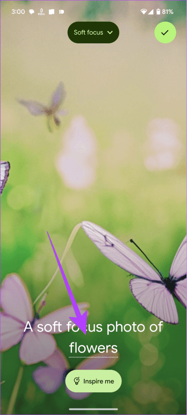 Tap on the dotted line