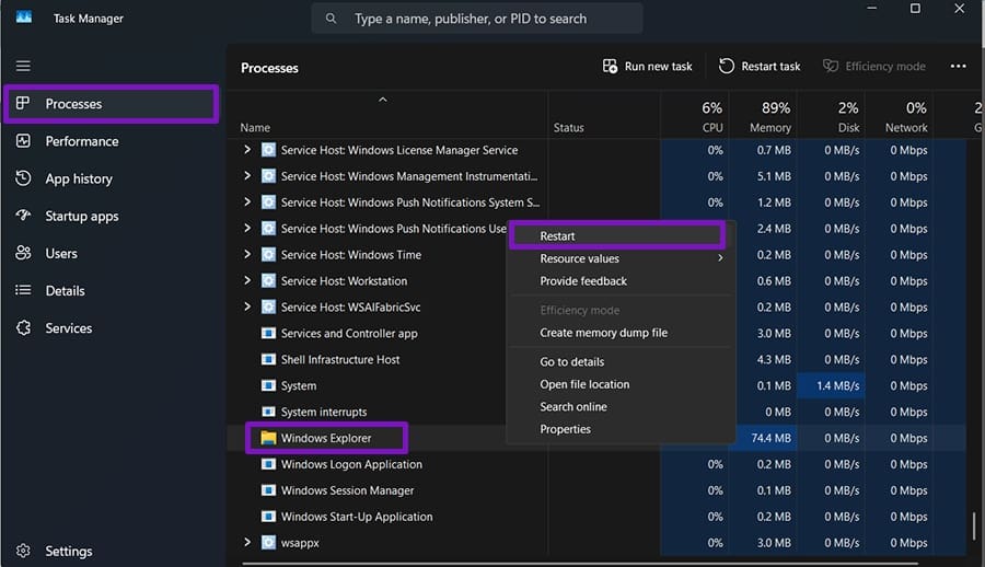 Task View Not Opening in Windows 11 Try These Fixes 2