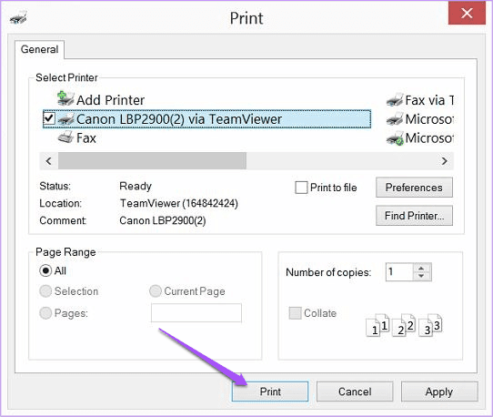 Team Viewer Remote Printing Remote Printing Via Teamviewer 2