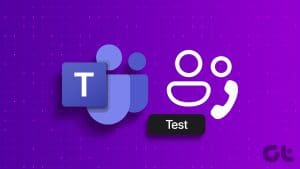 Test Audio in Microsoft Teams