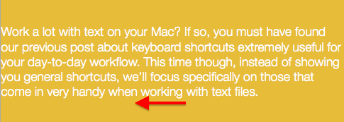 Text Keyboard Shortcut 1
