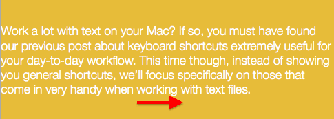 Text Keyboard Shortcut 2