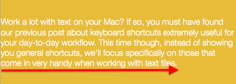 Text Keyboard Shortcut 3