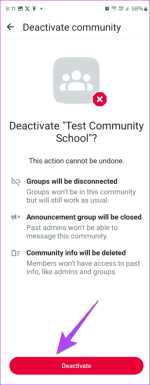 How to Delete, Deactivate, or Exit WhatsApp Community - Guiding Tech