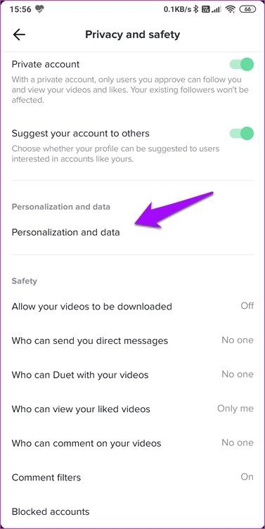 Tik Tok Privacy and Security Settings 9