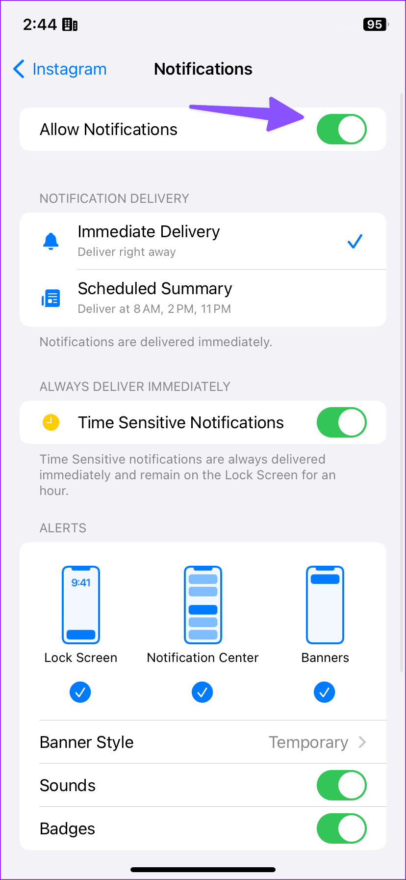 TikTok notifications not working 4