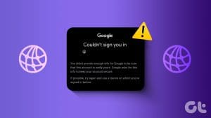 Top Fixes for Cant Sign Into Google Account on Browser