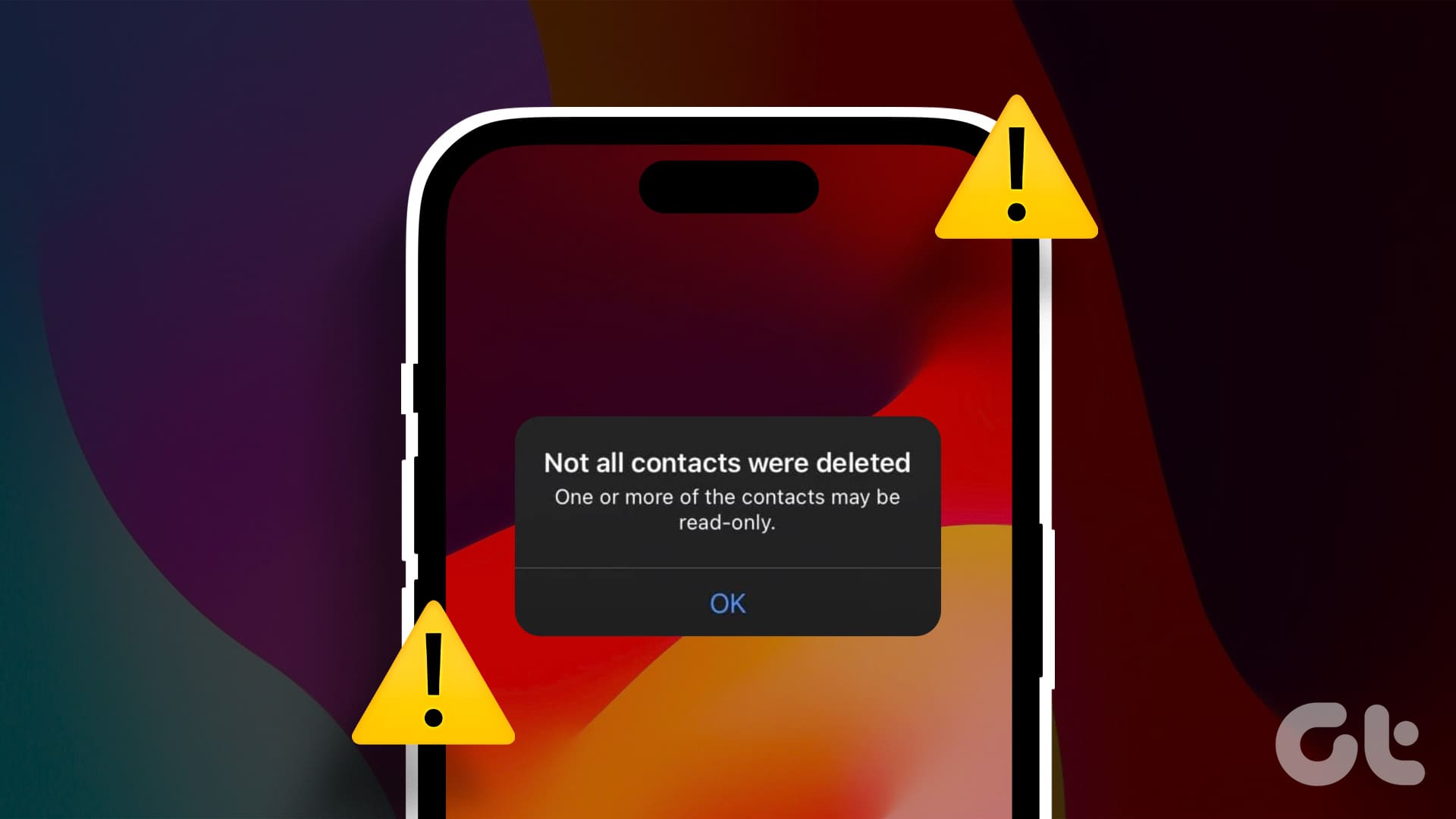 Top Fixes for ‘Not All Contacts Were Deleted Error on iPhone
