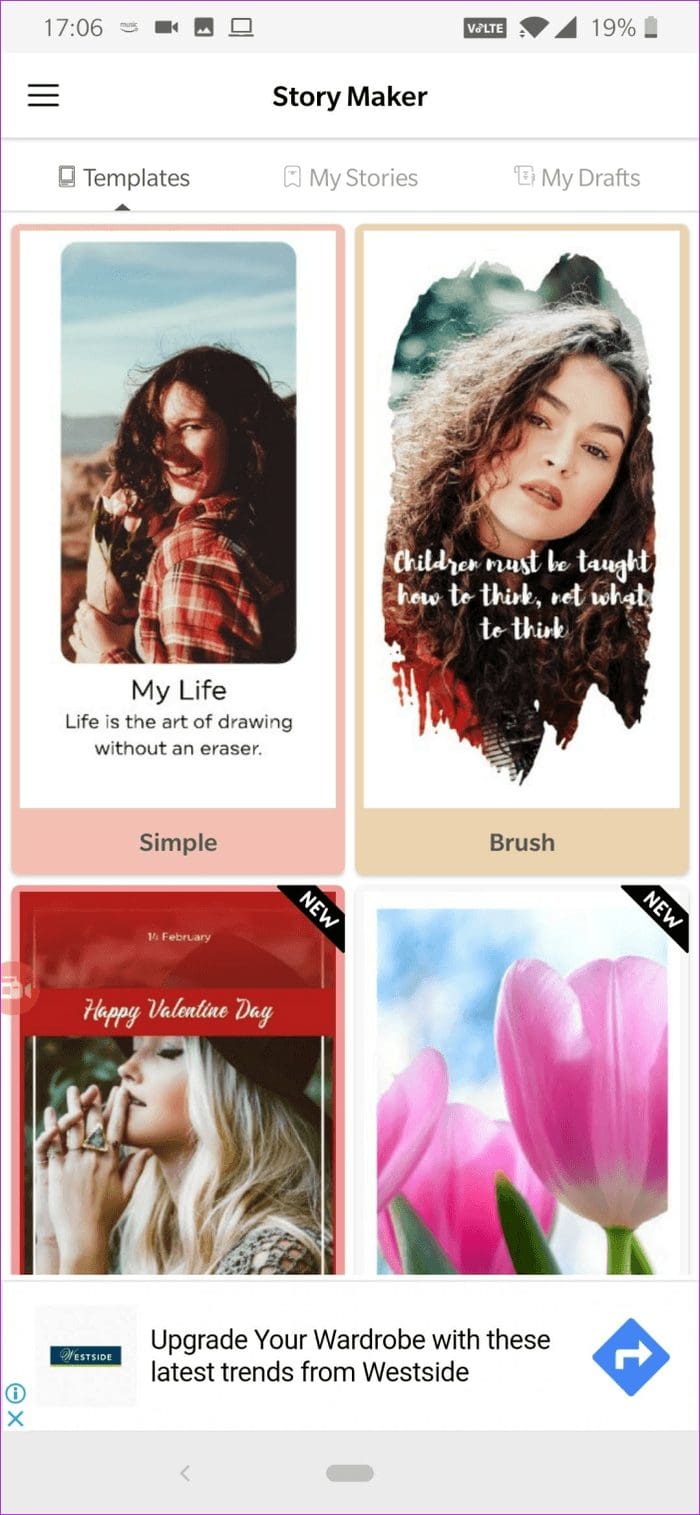 Top Free Template Apps For Instagram Stories 8