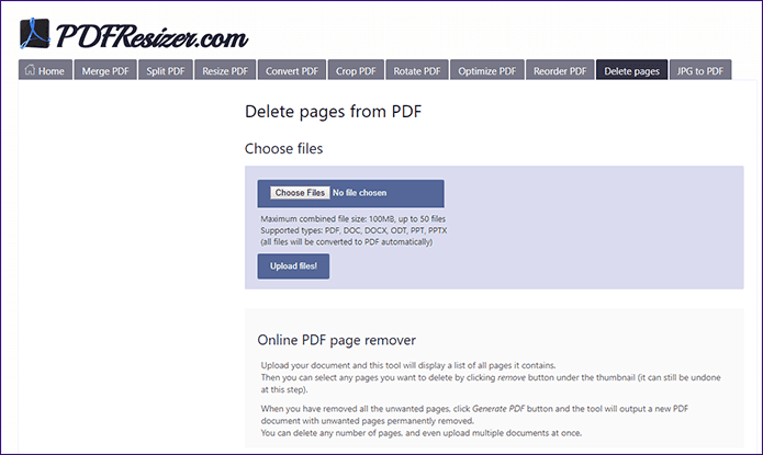 Top Tools To Delete Pdf Pages Online 7