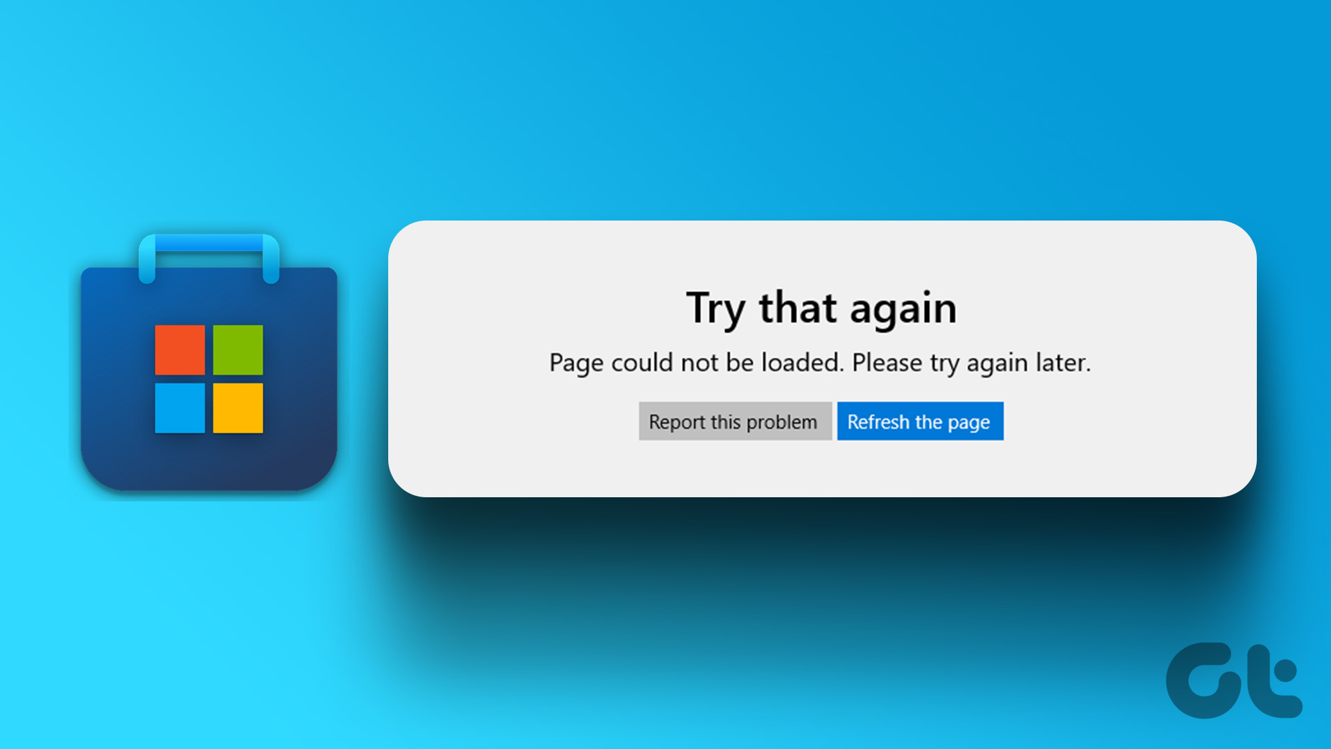 Top 7 Ways to Fix Page Could Not Be Loaded Error in Microsoft Store -  Guiding Tech