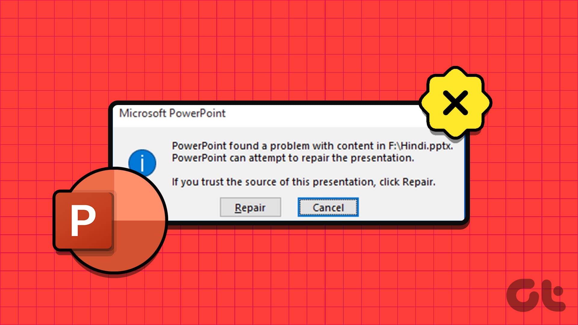 Top Ways to Fix PowerPoint Found a Problem With Content on Windows