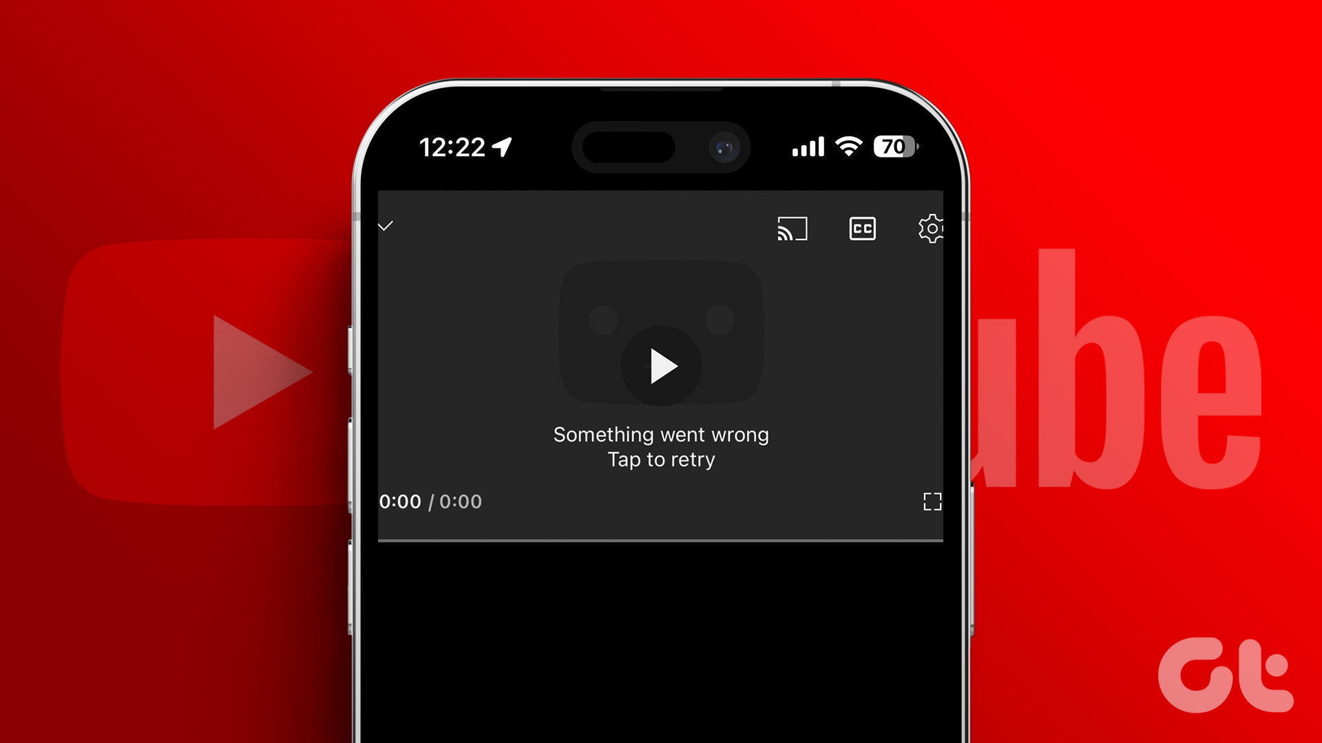 Top Ways to Fix Something Went Wrong Error on YouTube for iPhone