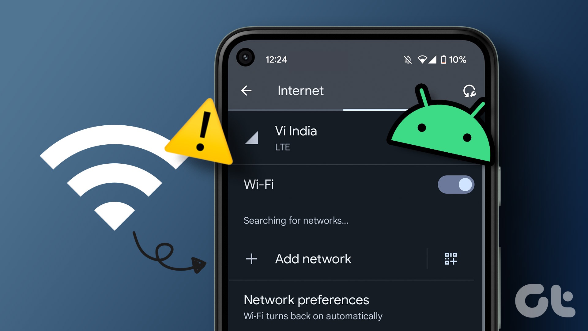 Fix Wi-FI network name not showing on Android