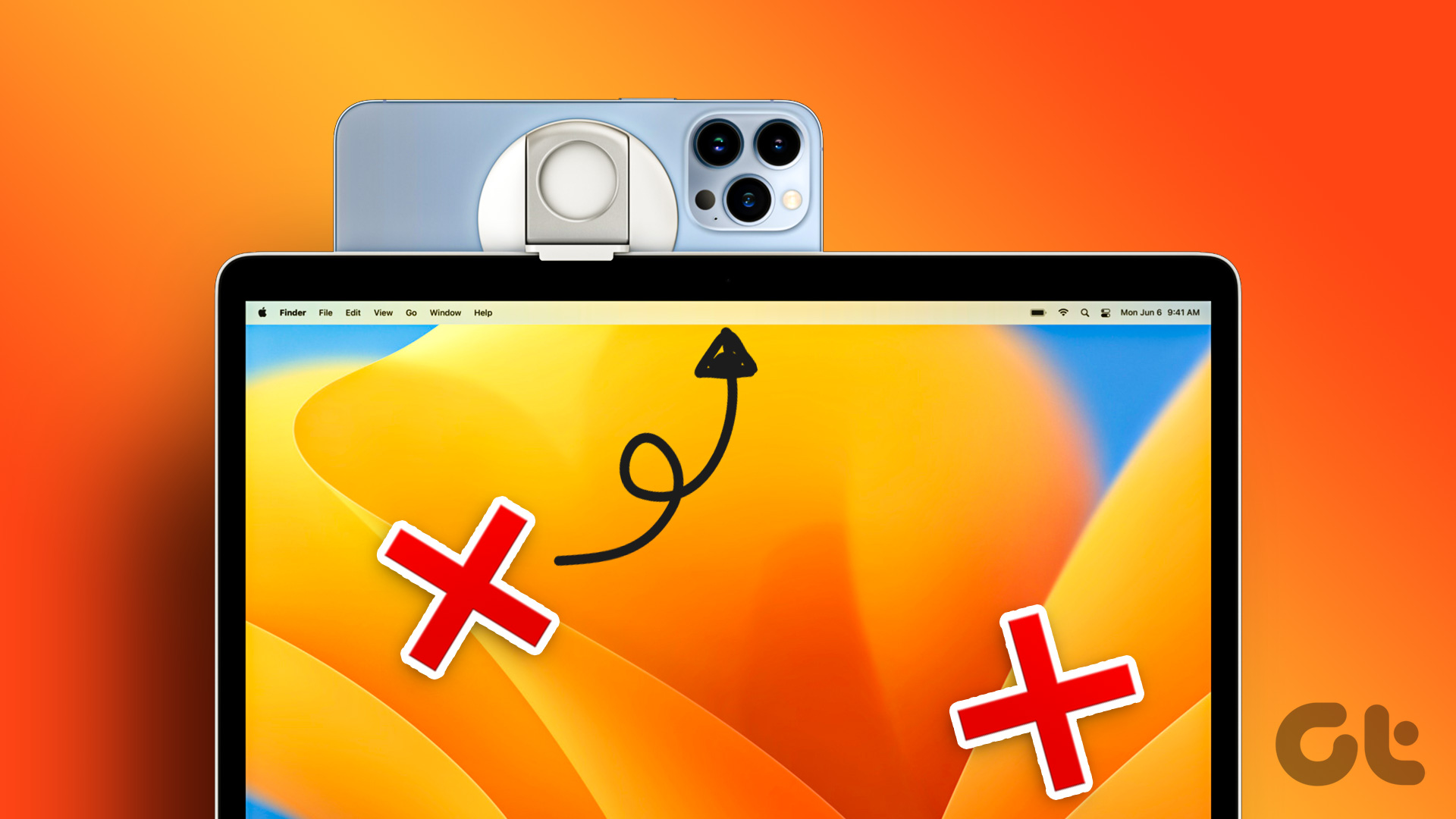 Top 5 Ways to Fix iPhone Camera Not Working as a Webcam on Mac - Guiding  Tech