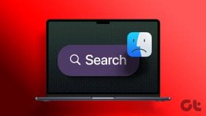 Finder search not working on Mac
