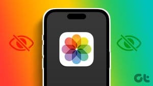 how to hide photos and videos on iPhone