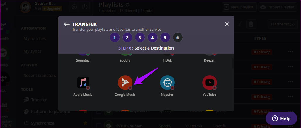 Transfer Playlist From Spotify To Google Play Music 17