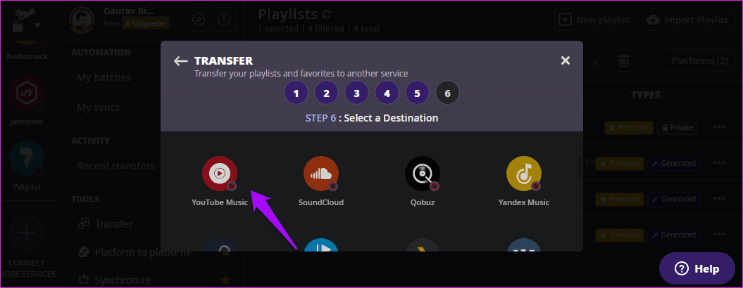 Transfer Playlists From Google Play Music To You Tube Music 11
