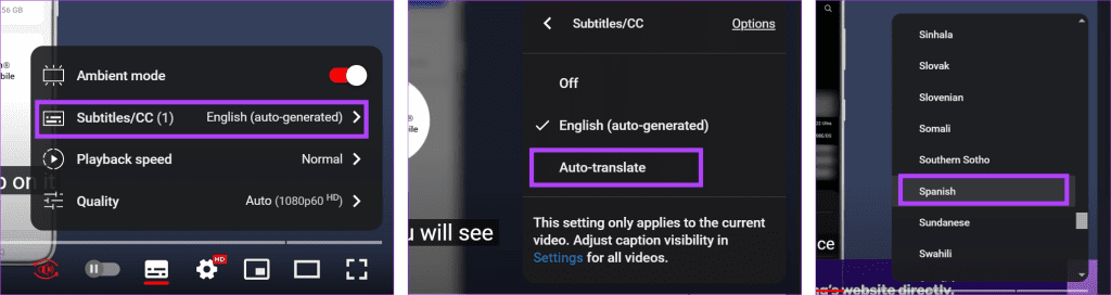 Translate Captions Youtube