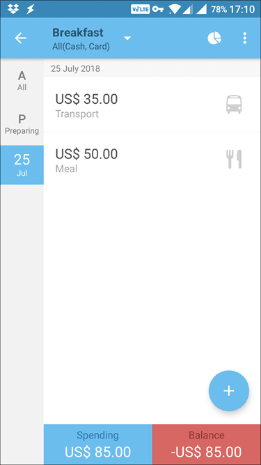 Travel Expense Apps For Android Trabee 1