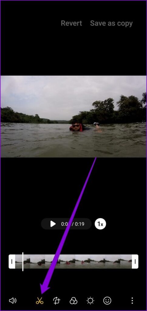 Trim Videos on Samsung