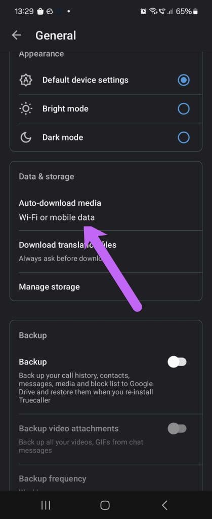 Truecaller Settings2