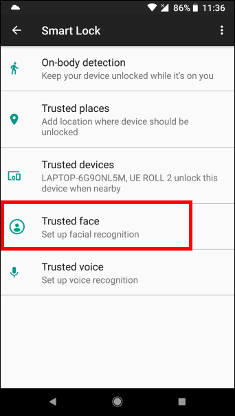 Trusted Face