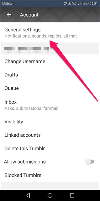 Tumblr Disable Instant Messaging 6