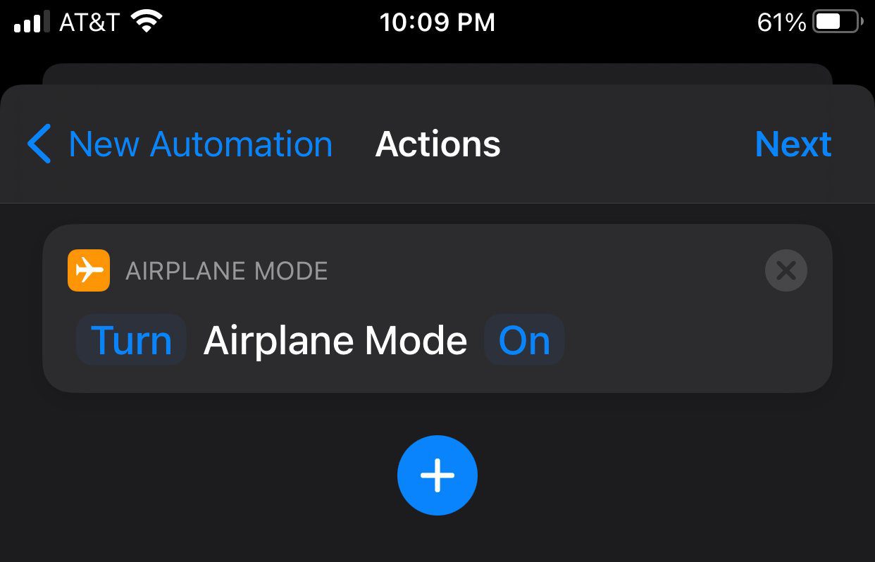 Turn Airplane Mode On