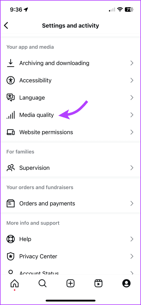 Go to media quality section - 2