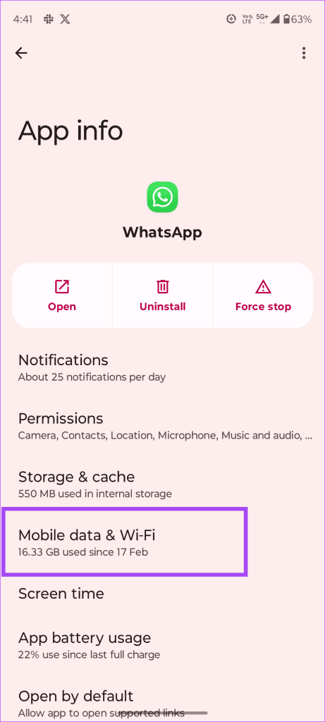 Turn On Background Data Usage