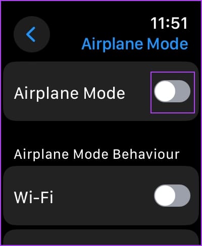 Turn off Airplane Mode