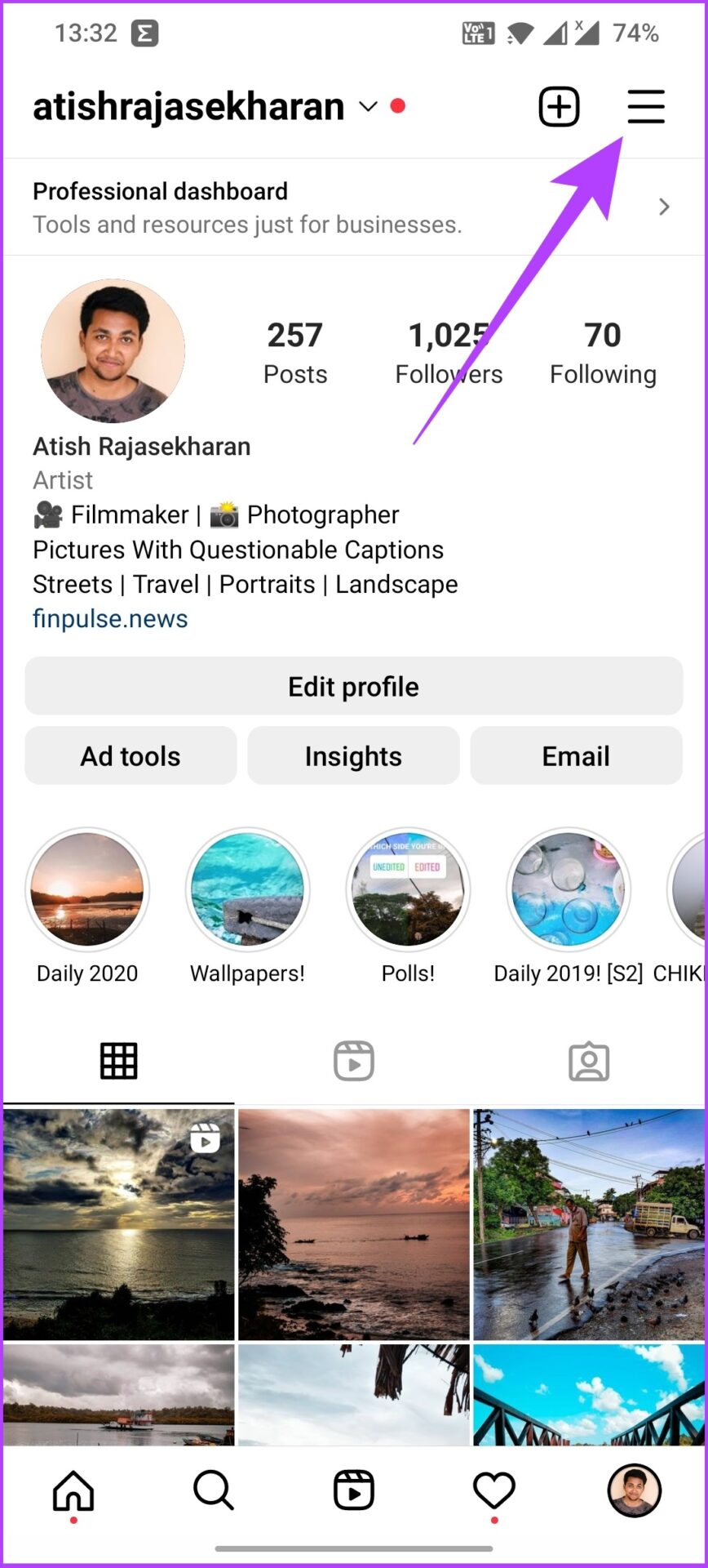 How to Turn off Business Account on Instagram - 7