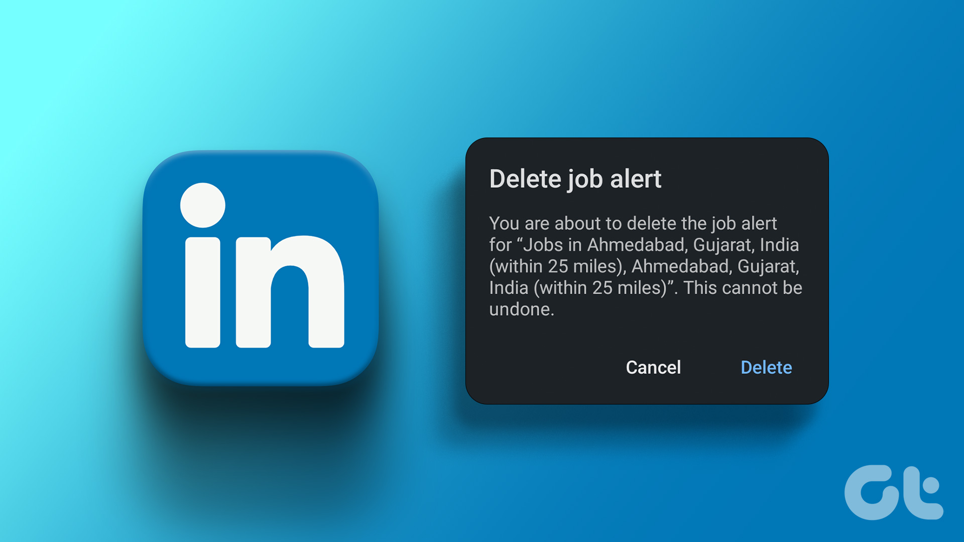 Turn off Job Alerts on LinkedIn
