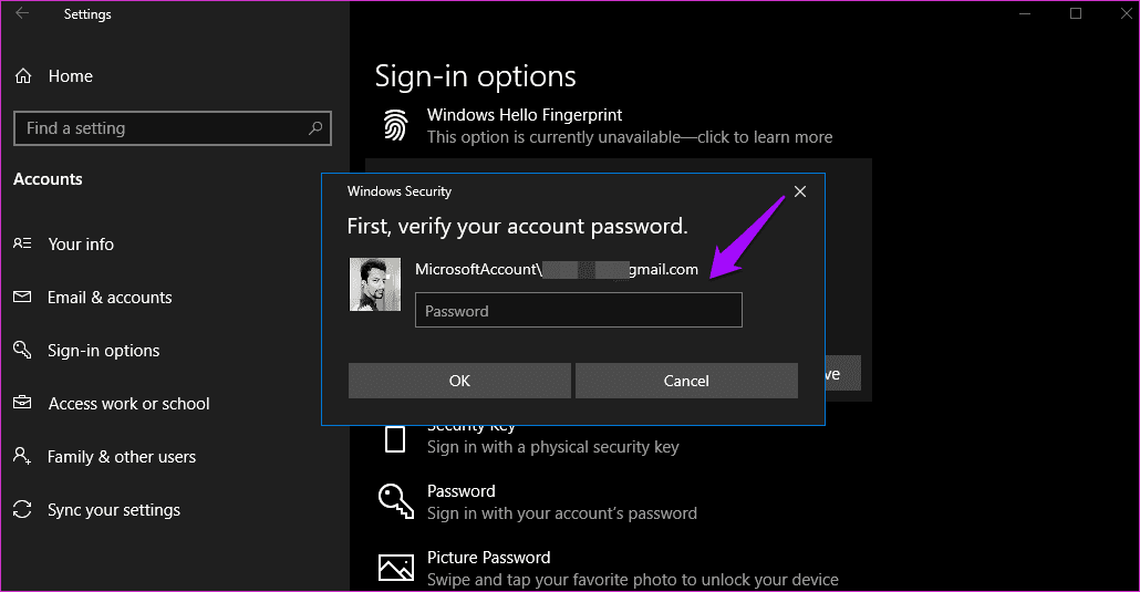 Turn off Windows Hello Pin and Setup Prompt Notification 4
