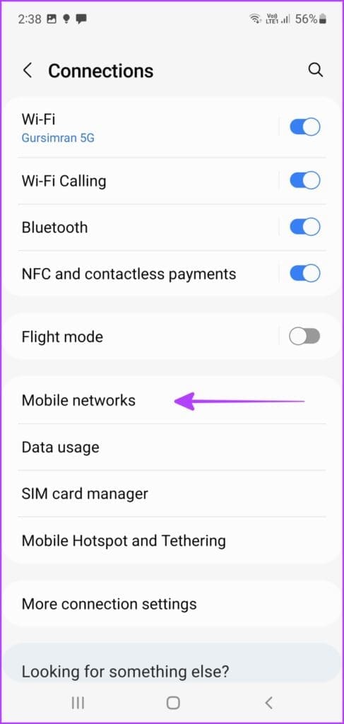 Tap Mobile Networks from Connections