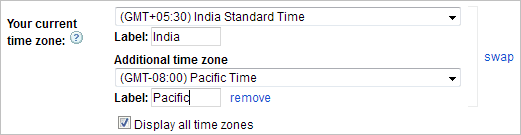 Two Time Zones