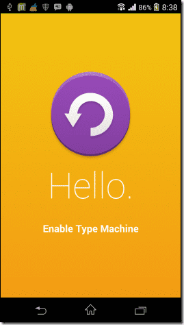 Type Machine
