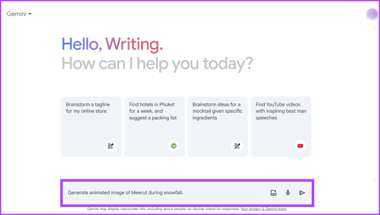 How to Generate AI Images With Google Gemini - Guiding Tech