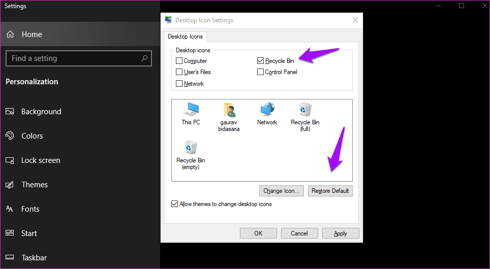 Unable To Empty Recycle Bin In Windows 4
