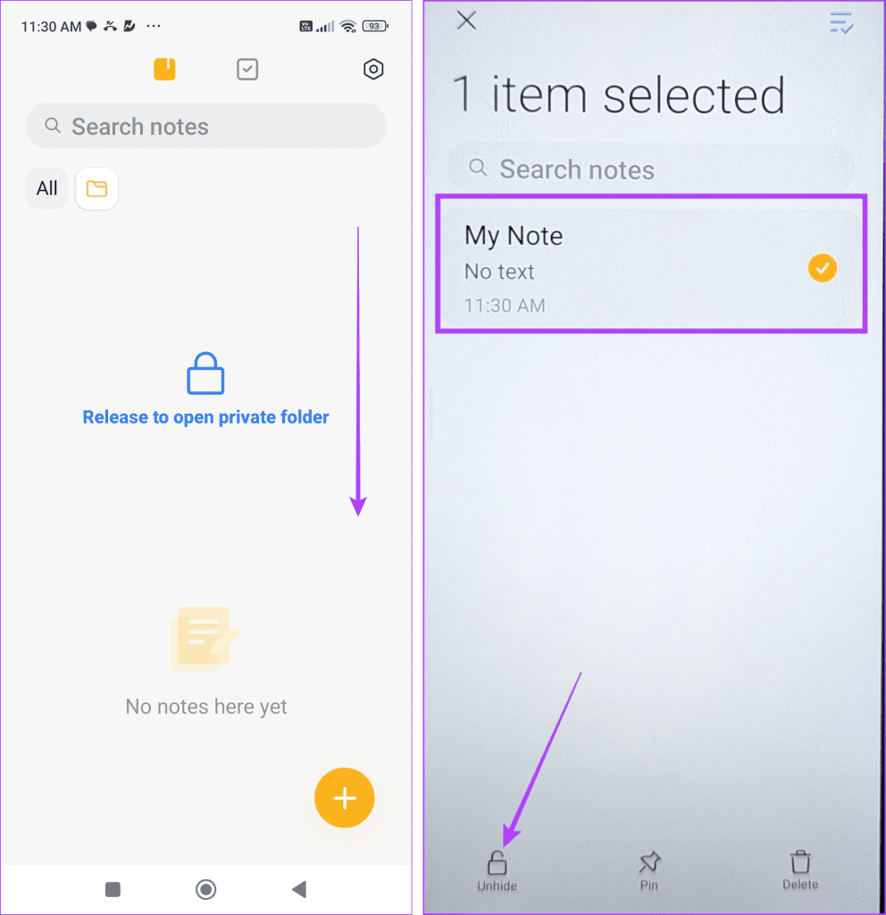 How to Unhide Notes in MIUI Devices and Other Cool Tips - Guiding Tech