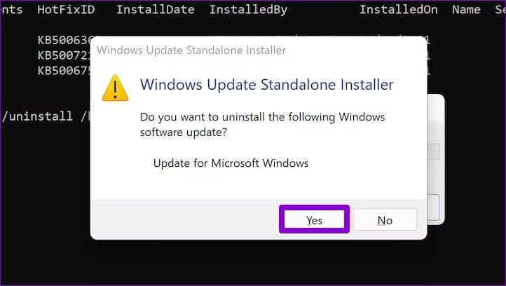 Top Fixes For Not All Of The Updates Were Successfully Uninstalled Error On Windows
