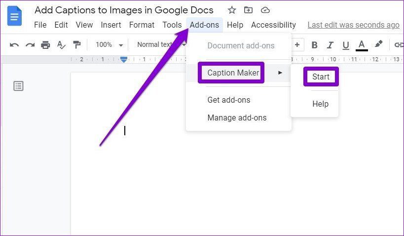 Use Add ons in Google Docs