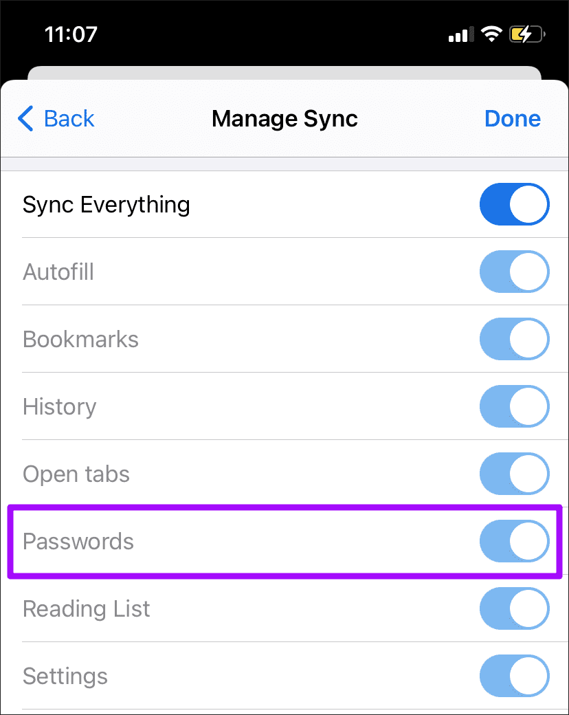 Use Google Chrome Passwords on i Phone for Auto filling 3