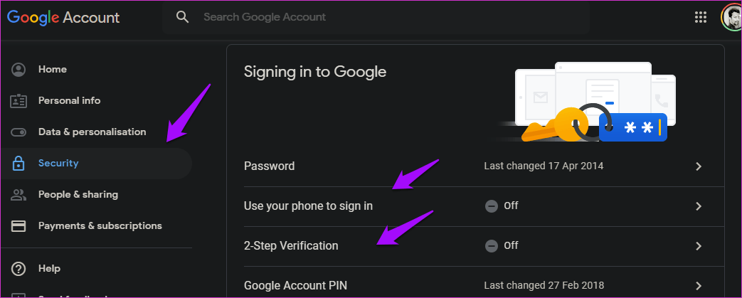 Use Google Security Code To Sign In To Google 2