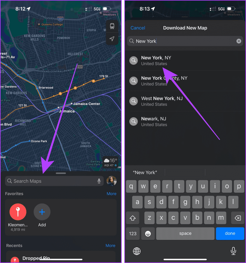 Use Offline Apple Maps on iPhone